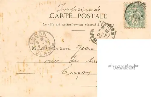 AK / Ansichtskarte Thouars_ Deux Sevres Chapelle du chateau et caveau du Duc dela Tremoille 