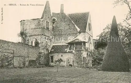 AK / Ansichtskarte Senlis_60_Oise Ruines du vieux chateau 