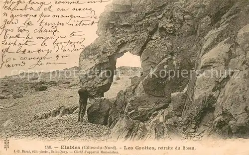AK / Ansichtskarte Etables_22_les_Grottes Les Grottes retraite du Bossu 
