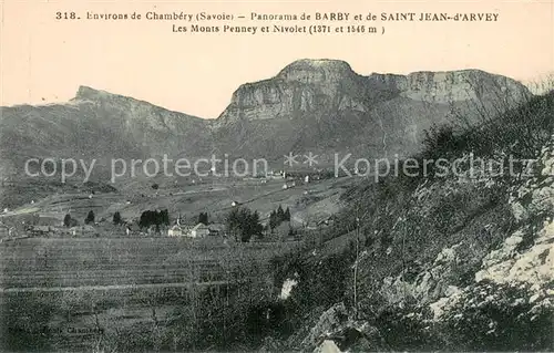 AK / Ansichtskarte Barby_73_Savoie et Saint Jean d Arvey Monts Penney et Nivolet 