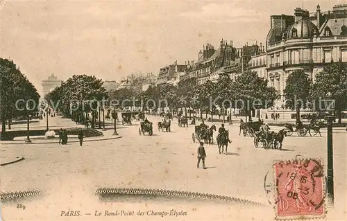 AK / Ansichtskarte Paris_75 Rond Point des Champs Elysees 