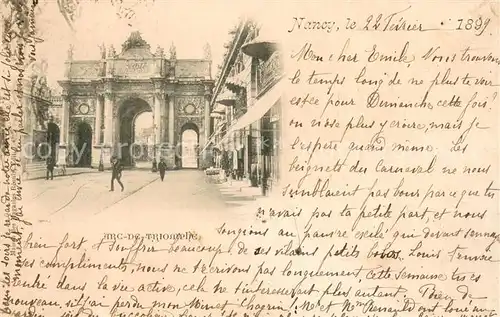 AK / Ansichtskarte Nancy_54 Arc de Triomphe 