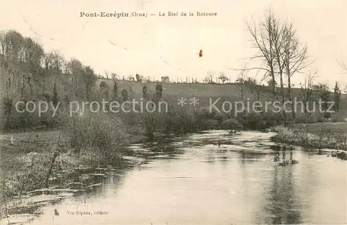 AK / Ansichtskarte Pont Ecrepin_61 Le Bief de la Rotoure 