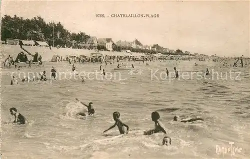 AK / Ansichtskarte Chatelaillon Plage Strandleben Chatelaillon Plage