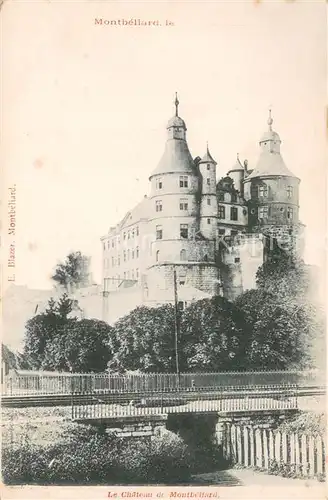 AK / Ansichtskarte Montbellet Chateau Schloss Montbellet