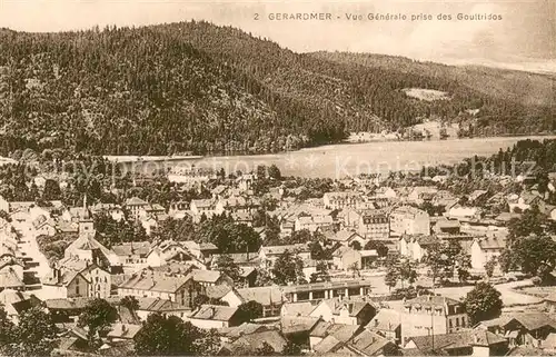 AK / Ansichtskarte Gerardmer_88_Vosges Vue generale prise des Gouttridos 