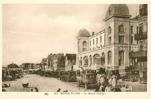 AK / Ansichtskarte Berck Plage_62 Grand Casino 