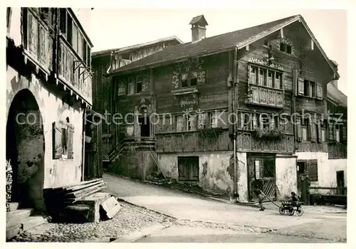 AK / Ansichtskarte Werdenberg_SG Geburtshaus von Prof. Hilty 