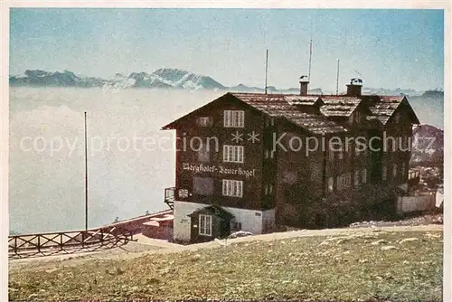 AK / Ansichtskarte Feuerkogelhuette_AT Berghotel feuerkogel ueber d. Wolken 