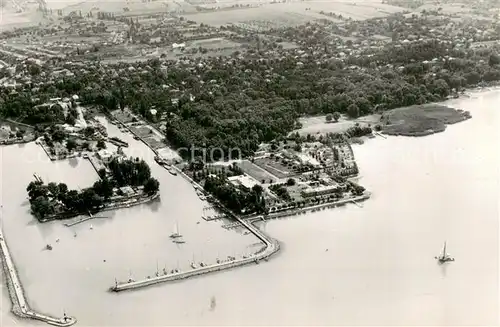 AK / Ansichtskarte Siofok Fliegeraufnahme Balaton See Siofok