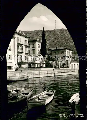 AK / Ansichtskarte Torbole_Lago_di_Garda Hotel Garda Torbole_Lago_di_Garda
