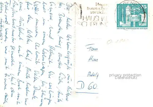 AK / Ansichtskarte Brandenburg_Havel Hochhaus Neubausiedlung Brandenburg Havel