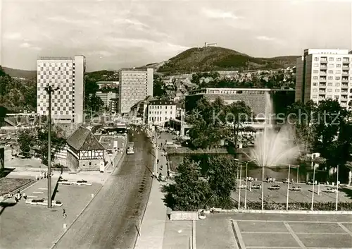 AK / Ansichtskarte Suhl_Thueringer_Wald Stadtzentrum Suhl_Thueringer_Wald