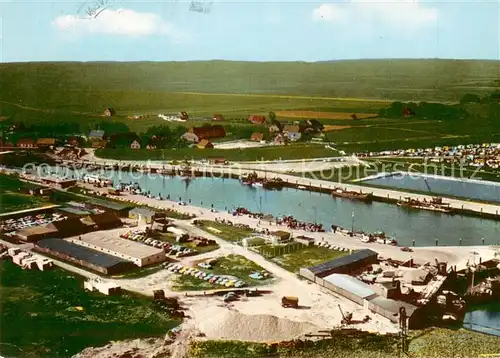 AK / Ansichtskarte Bensersiel Fliegeraufnahme Heerens Hotel Bensersiel