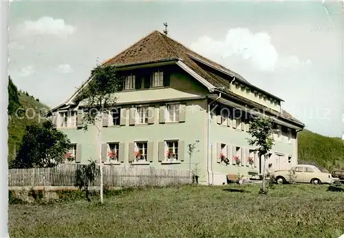 AK / Ansichtskarte Menzenschwand Pension Kapferer Aussenansicht Menzenschwand