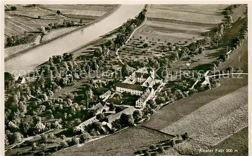 AK / Ansichtskarte Unterengstringen Fliegeraufnahme Kloster Fahr Unterengstringen