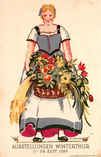 AK / Ansichtskarte Winterthur__ZH Ausstellung Winterthur Landwirtschaft Gartenbau Gewerbe 