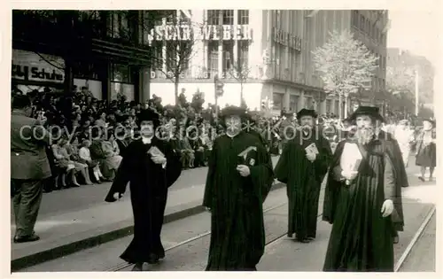 AK / Ansichtskarte Zuerich_ZH Kirchenmaenner Parade Zuerich_ZH