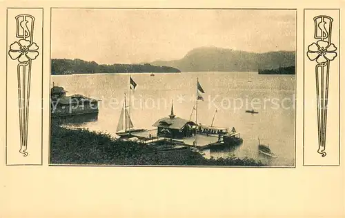 AK / Ansichtskarte Luzern__LU Anlegestelle Seebaerenklause 