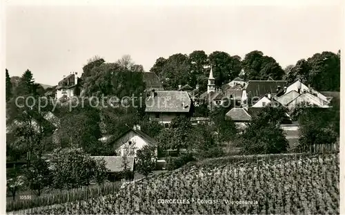 AK / Ansichtskarte Corcelles_BE Teilansicht Corcelles_BE