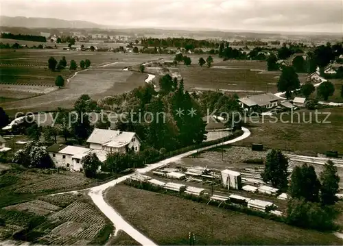 AK / Ansichtskarte Egling_Wolfratshausen Fliegeraufnahme Egling Wolfratshausen