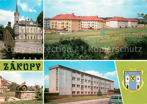 AK / Ansichtskarte Zakupy_Reichstadt_Czechia Teilansichten 