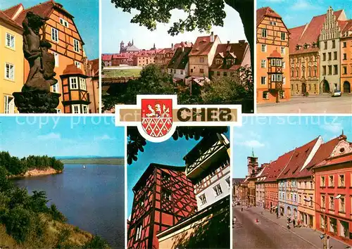 AK / Ansichtskarte Cheb_Eger Mestska pamatkova rezervace Cheb je dnes v Evrope ojedinely doklad mestske fortifikace 