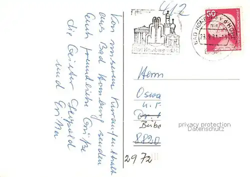 AK / Ansichtskarte Bad_Homburg Sanatorium Hallenbad Gastraum Bar Bad_Homburg