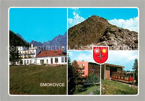 AK / Ansichtskarte Smokovce_CZ Zotavovna ROH Hrebienok Velka Svistovka Hotel Sport Vrcholova stanica pozemnej lanovky na Hrebienku 