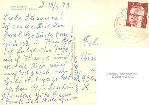 AK / Ansichtskarte Bad_Bertrich Santorium Dr Schiche Bad_Bertrich