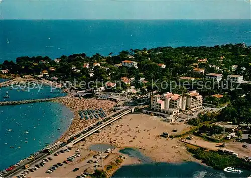 AK / Ansichtskarte Saint Aygulf_Var Vue generale aerienne Le Motel et la plage Saint Aygulf Var