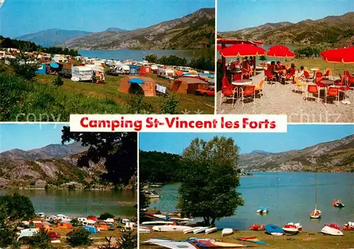 AK / Ansichtskarte Saint Vincent sur Jabron Camping St Vincent les Forts Vue d ensemble Saint Vincent sur Jabron