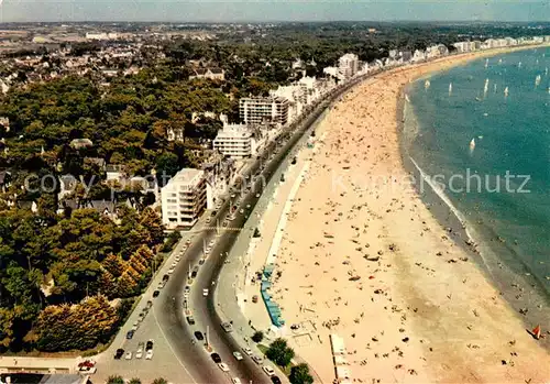 AK / Ansichtskarte La_Baule_sur_Mer_44 La plage et les hotels Vue aerienne 