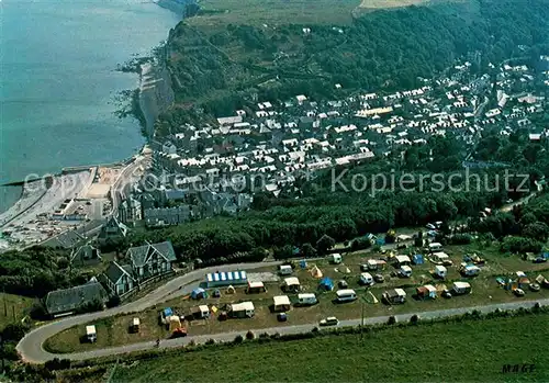AK / Ansichtskarte Yport_76 Vue generale aerienne Le Camping Le Rivage  