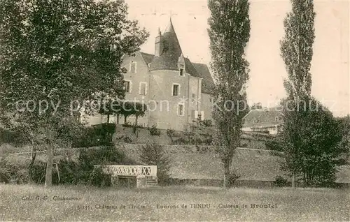 AK / Ansichtskarte Tendu_36 Chateau du Broutel 
