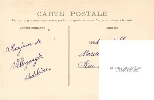 AK / Ansichtskarte Villegongis_36_Indre Le Chateau 