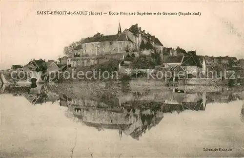 AK / Ansichtskarte Saint Benoit du Sault Ecole Primaire Superieure de Garcons Saint Benoit du Sault