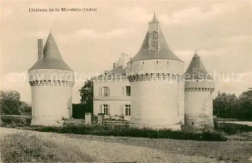 AK / Ansichtskarte Mardelle_Chateau_de_Le_Tranger_61_Indre Chateau 