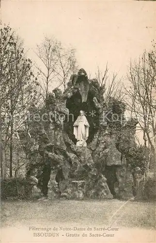 AK / Ansichtskarte Issoudun_36 Grotte du Sacre Coeur Pelerinage de Notre Dame du Sacre Coeur 