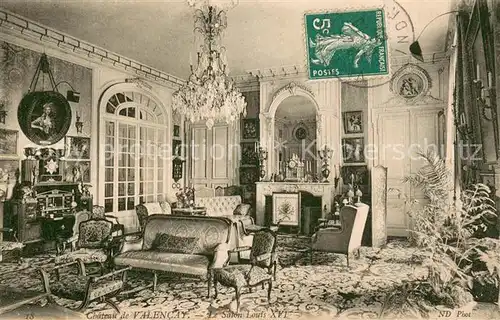 AK / Ansichtskarte Valencay_36 Salon Louis XVI au chateau 