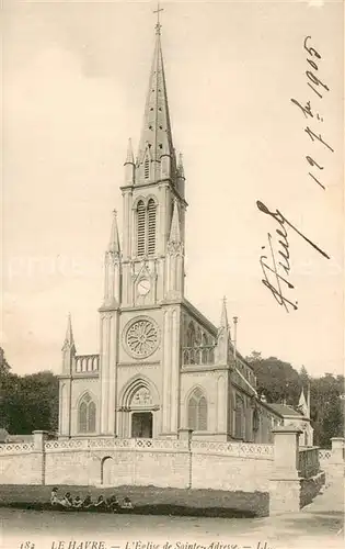 AK / Ansichtskarte Le_Havre Eglise de Saint Adresse Le_Havre