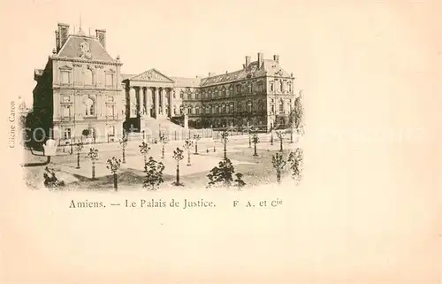 AK / Ansichtskarte Amiens_80 Palais de Justice 