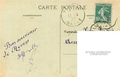 AK / Ansichtskarte Revin Entree du canal souterrain La Niche de Saint Nicolas lieu de procession annuelle Revin