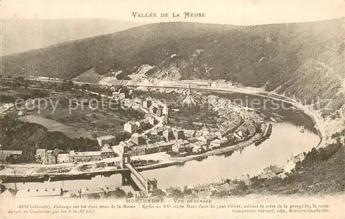 AK / Ansichtskarte Montherme Vue generale Vallee de la Meuse Montherme