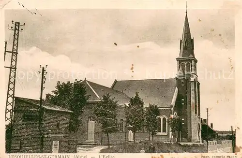 AK / Ansichtskarte Lesquielles Saint Germain Eglise Kirche Lesquielles Saint Germain