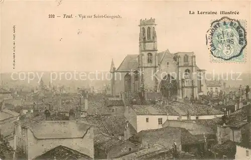 AK / Ansichtskarte Toul_54 Vue sur la Cathedrale Saint Gengoult 
