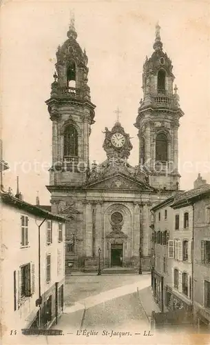 AK / Ansichtskarte Luneville_54 Eglise Saint Jacques Kirche 