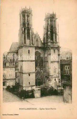 AK / Ansichtskarte Pont a Mousson_54 Eglise Saint Martin 