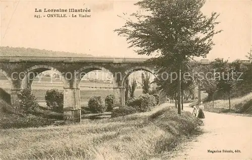 AK / Ansichtskarte Onville Viaduc Onville