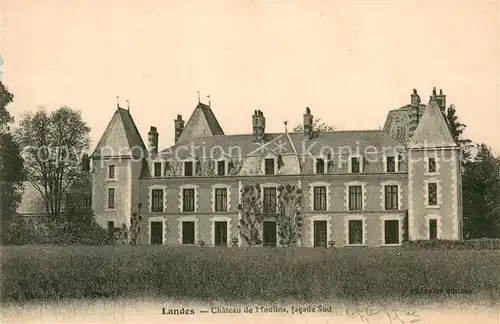 AK / Ansichtskarte Landes le Gaulois Chateau de Moulins facade sud Landes le Gaulois